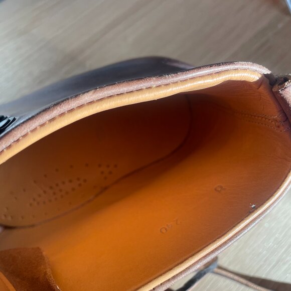 Viberg hiking boots Natural Size 8 240 NWOT - Picture 7 of 9